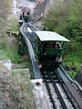 Le funiculaire entre Neuveville et Ville Haute.