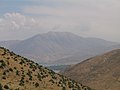 View of Lake Van and Mount Artos seen from the monastery