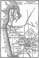 Historical map of Adelaide