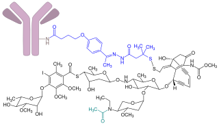 <span class="mw-page-title-main">Gemtuzumab ozogamicin</span> Pharmaceutical drug