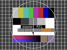 Telefunken FuBK colour test card used by RTL Television from 1972 until 1991. Mire RTL.jpg