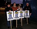 Image 10Public and Commercial Services Union members on strike in Manchester 2006.