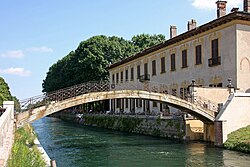 Skyline of Robecco sul Naviglio