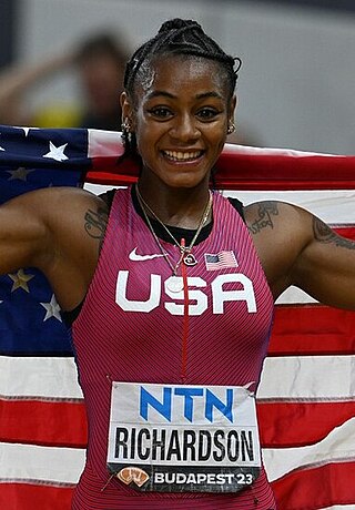 <span class="mw-page-title-main">Sha'Carri Richardson</span> American sprinter (born 2000)