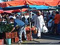 Le marché de Saint-Pierre.