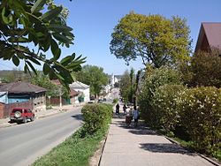 Lenin Street in Tarusa, Tarussky District