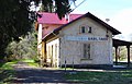 Čeština: Nádraží v obci Teplička English: Train station in Teplička village, Czech Republic