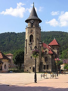 15th century Stephen's Tower (the city symbol) in the medieval town square