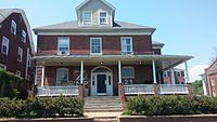 The Sigma Alpha Mu house at the University of Virginia.