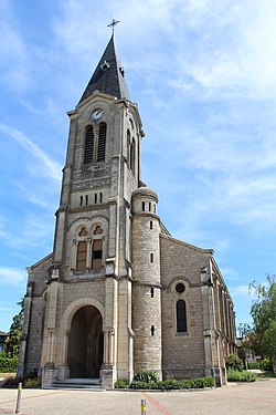 Skyline of Cras-sur-Reyssouze