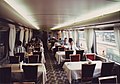 Interior view of 168-3000 restaurant car in July 1999