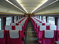Refurbished standard-class reserved-seating car