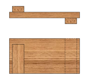 <span class="mw-page-title-main">Bench hook</span> Woodworking tool