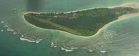 Photo aérienne de l'île aux Oiseaux