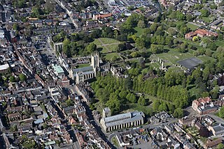 <span class="mw-page-title-main">Bury St Edmunds</span> Town in Suffolk, England