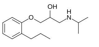 <span class="mw-page-title-main">Dihydroalprenolol</span> Chemical compound