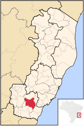 Cachoeiro de Itapemirim – Mappa