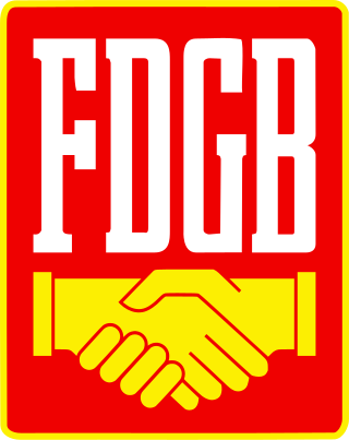 <span class="mw-page-title-main">Free German Trade Union Federation</span> Former East German organization