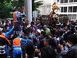 山王祭 神輿宮入（2010年6月撮影）