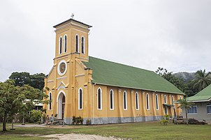 Notre Dame de L'Assomption Church, La Digue