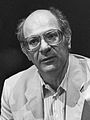 Mauricio Kagel op 29 mei 1985 (Foto: Sjakkelien Vollebregt) overleden op 18 september 2008