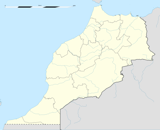 2021–22 Botola is located in Morocco
