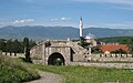 The North gate and Mustafa Pasha mosque