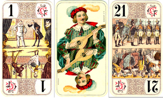 <span class="mw-page-title-main">Bourgeois Tarot</span> European card games deck