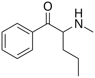 <span class="mw-page-title-main">Pentedrone</span> Pair of enantiomers