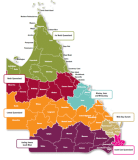 Central Queensland Region in Queensland, Australia