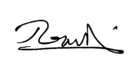 Firma de Reza Pahlaví II