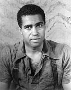 Robert Earl Jones in Langston Hughes' Don't You Want to be Free? (23 June 1938; photograph by Carl Van Vechten)