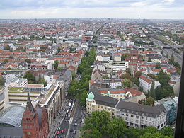 Die winkelstraat Schlossstraße