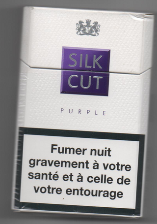 <span class="mw-page-title-main">Silk Cut</span> British brand of cigarettes