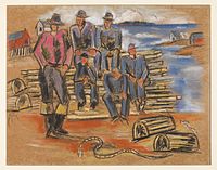 Study for "Lobster Fishermen", 1940, Metropolitan Museum of Art