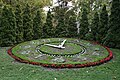 Flower Clock in the city