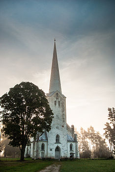 Tarvastu Church Photograph: Hendrik Mändla Licensing: CC-BY-SA-3.0