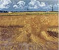 Wheat Field, oil on canvas painting by Vincent van Gogh, June 1888, Honolulu Academy of Arts