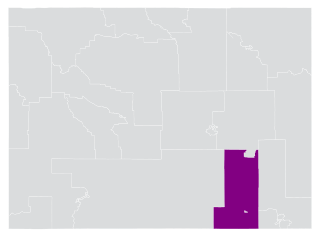 <span class="mw-page-title-main">Wyoming's 10th State Senate district</span> American legislative district