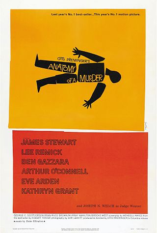 <i>Anatomy of a Murder</i> 1959 film by Otto Preminger