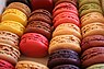 Macarons im Karton verpackt