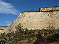 West aspect, viewed from Highway 9