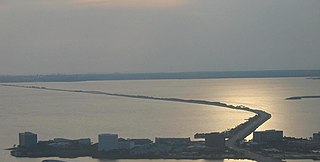 <span class="mw-page-title-main">Courtney Campbell Causeway</span> Bridge in Florida, United States of America