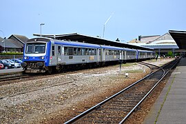 X 4900 Haute-Normandie, en gare de Dieppe (2011).