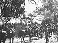 Truppe olandesi sulla spiaggia di Sanur, 1906