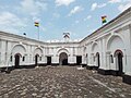 Fort metal cross in Ghana