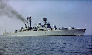 Type 82 destroyer Class of eight Royal Navy warships