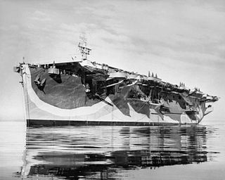 HMS <i>Trumpeter</i> (D09) 1943 Ruler-class escort aircraft carrier