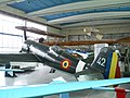 An IAR-80 fighter aircraft replica