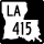 Louisiana Highway 415 Spur marker